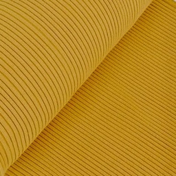 [77045] Grobstrick-Bündchen uni Gelb