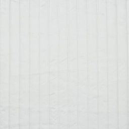 [43212] Steppfutter längsgesteppt 1 Seite matt 1 Seite glänzend Ecru