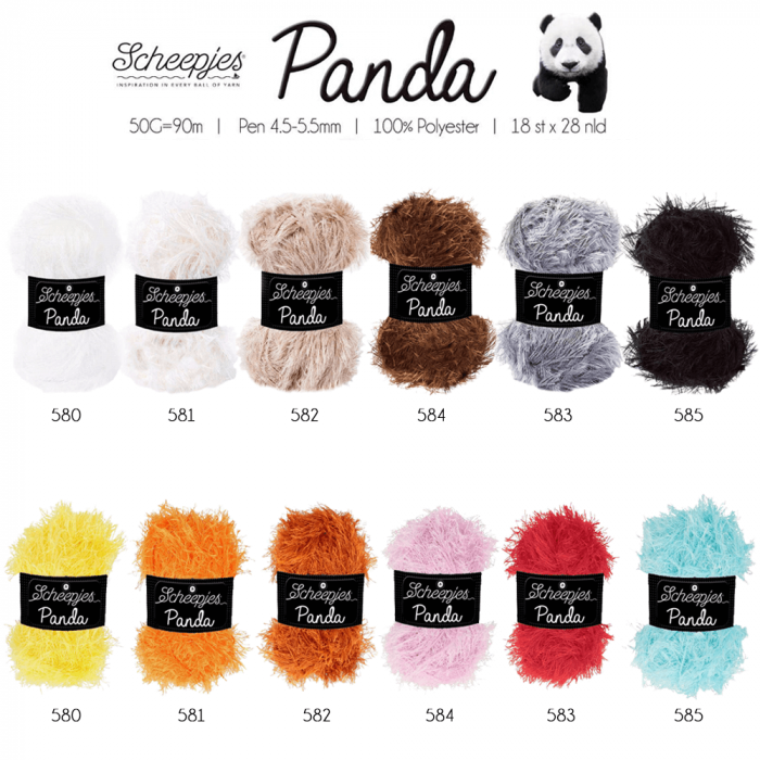 Scheepjes Panda diverse Farben