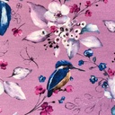 French Terry Leevke Kolibri pink