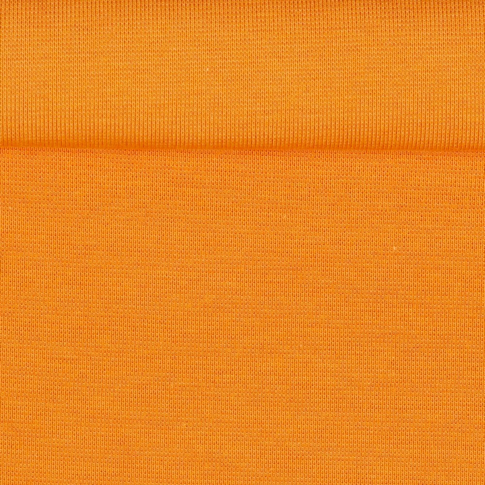 GOTS/Bio-Bündchen uni helles orange