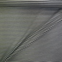 Baumwolljersey weiss schwarz Streifen (breit/schmal)