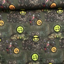 Baumwolljersey Army Emojis Khaki