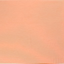 Baumwolljersey Streifen 0,5 cm Orange Weiß