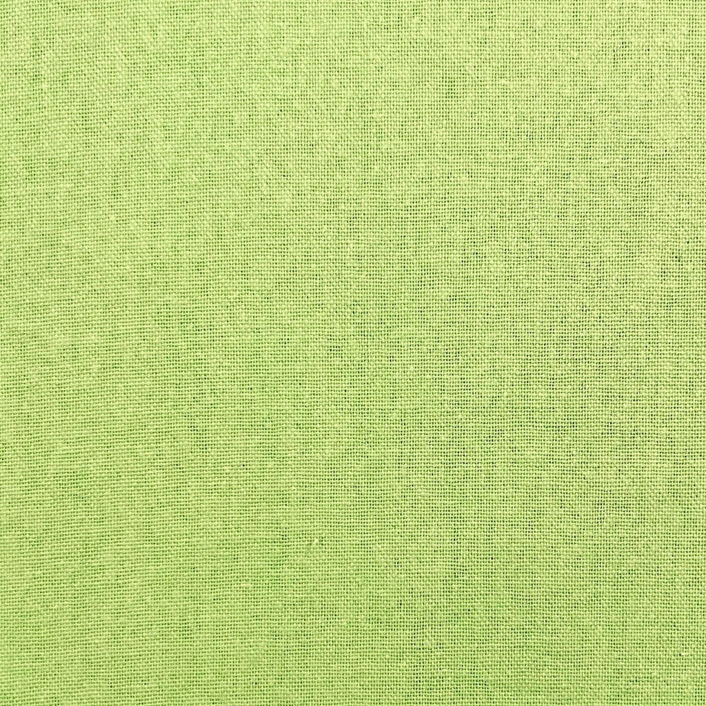 Halbpanama uni grasiges Limettengrün