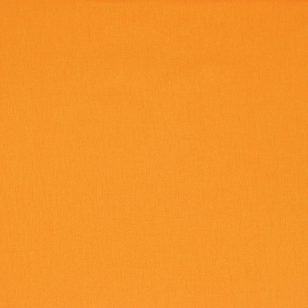 Gewebe Poplin uni orange