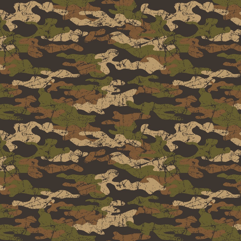 French Terry khaki beige Camouflage