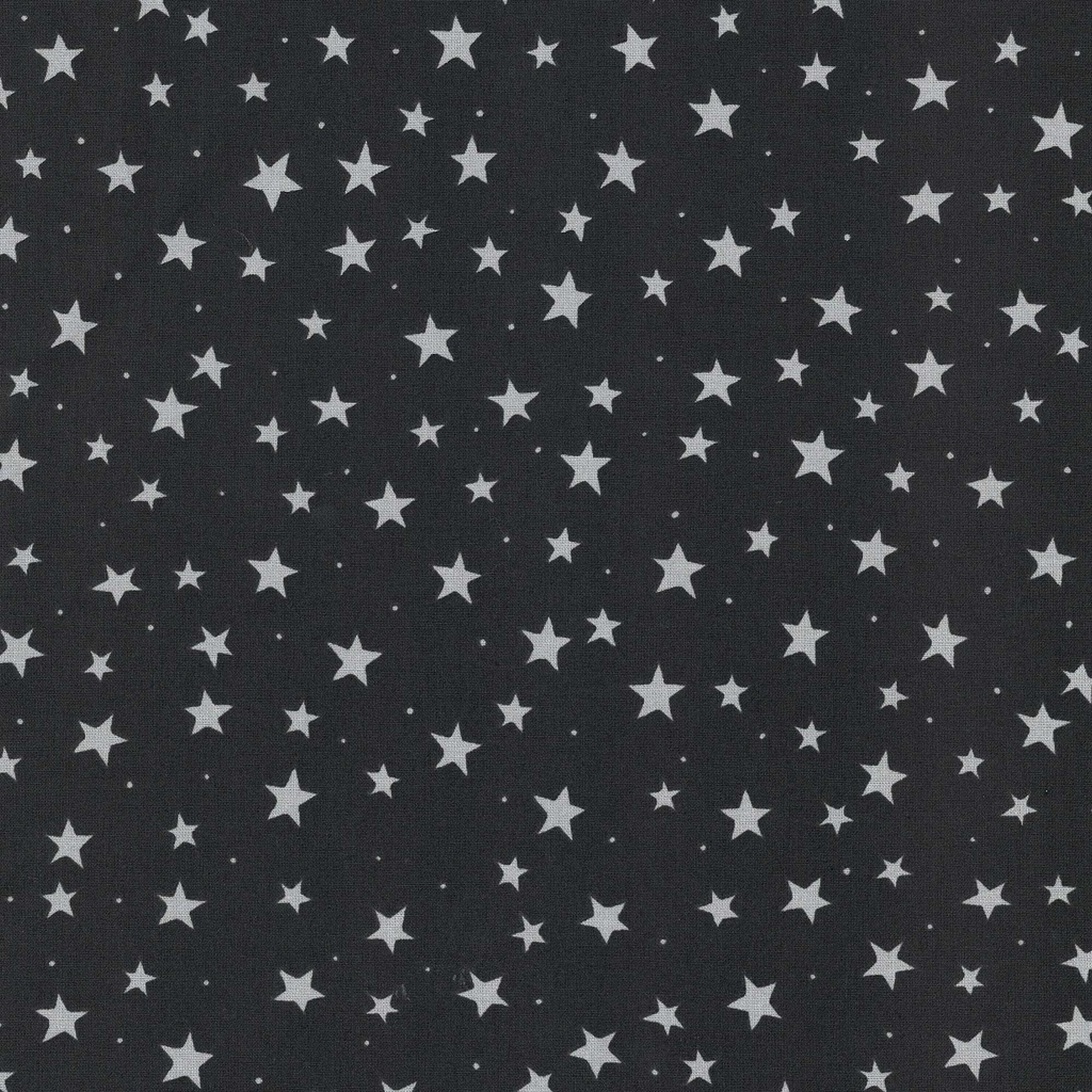 Westfalenstoffe (Bergen) Junge Linie Sterne antra grau