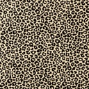 Baumwolljersey Mini Leopardenflecken weiss schwarz