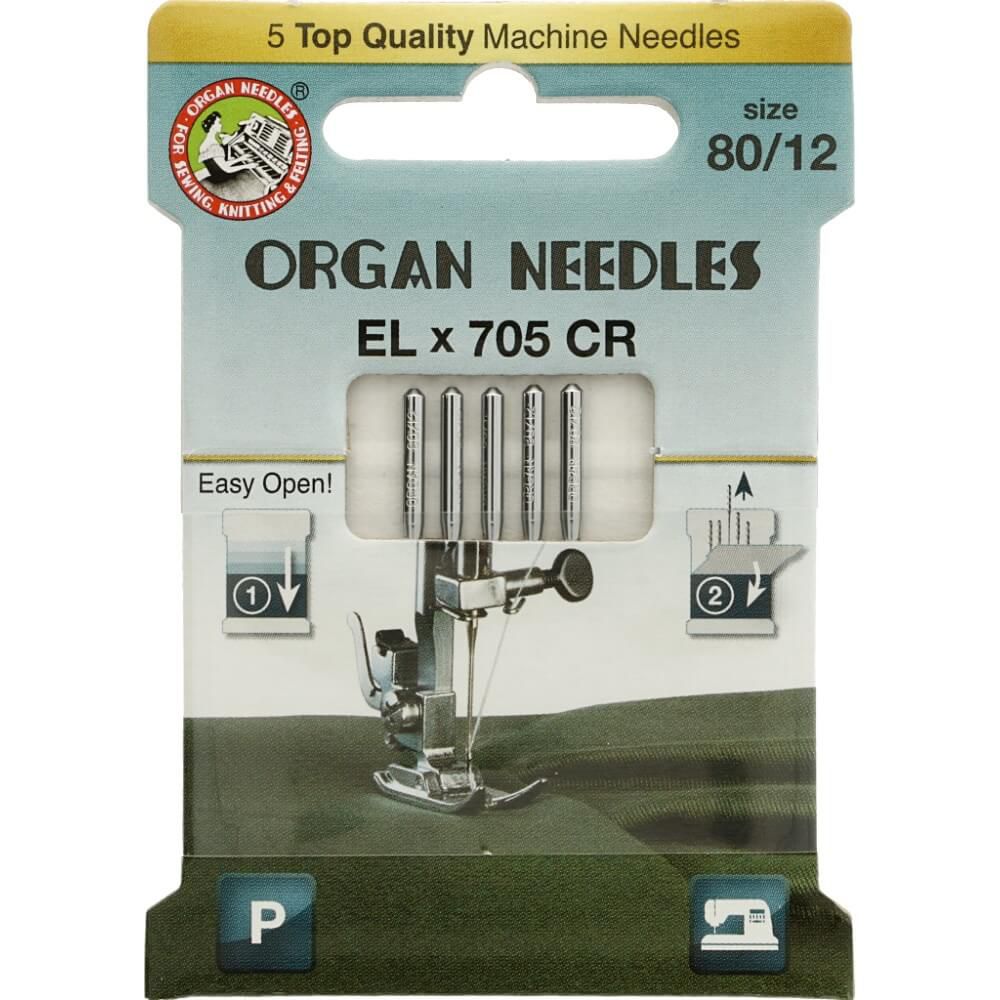 Organ Maschinennadeln Microtex 130/705H 70/10 , 5 Stück