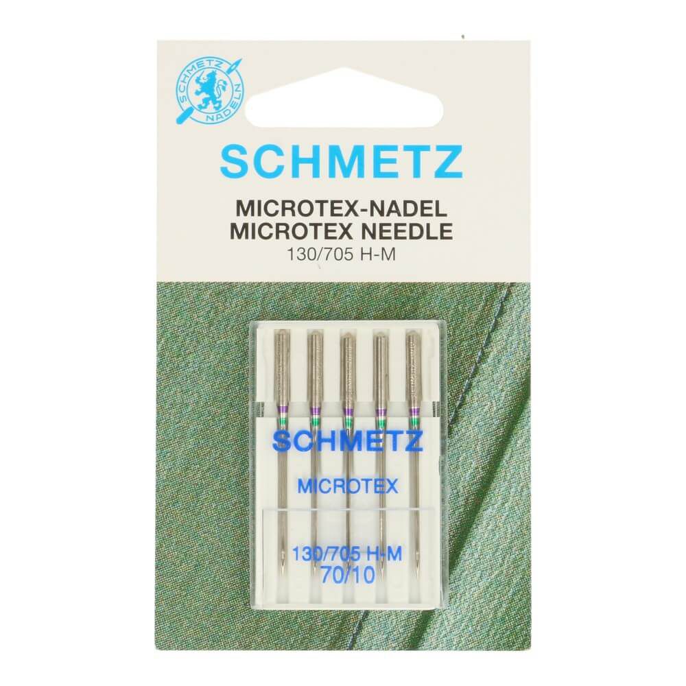 Maschinennadeln Schmetz Öhrschlitz (leichtes Einfädeln) 130/705H 80/12, 5 Stück