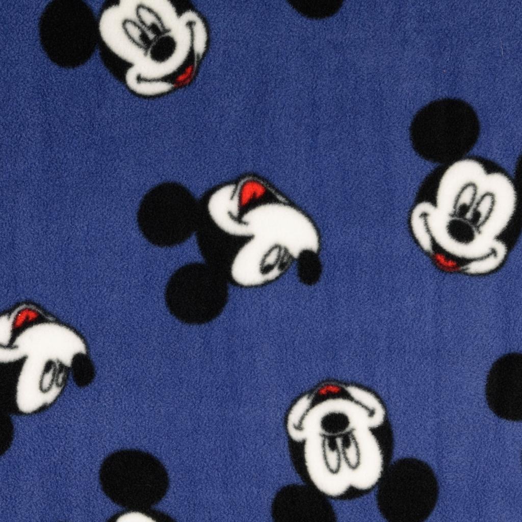 Lizenz Fleece Mickey Mouse Navy