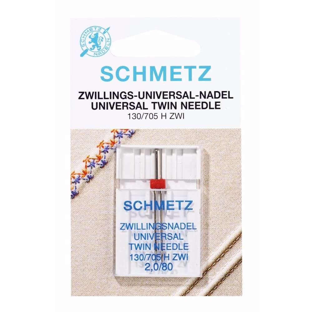 Maschinennadeln Schmetz Universal Zwillingsnadel 130/705H 2,0-80