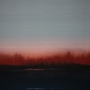 French Terry Panel Thorsten Berger Sunset Kombistoff Rot ca.82x160 cm