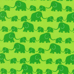 [41059] Westfalenstoffe Junge Linie Elefanten grün