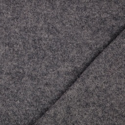 [43453] Wollwalk uni melange Graublau (100% Wolle)