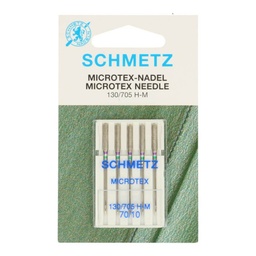 [schoeh80] Maschinennadeln Schmetz Öhrschlitz (leichtes Einfädeln) 130/705H 80/12, 5 Stück