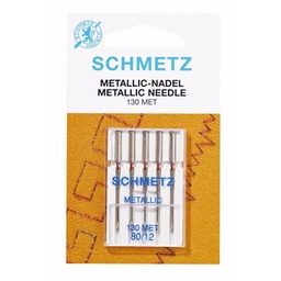 [schmet80] Maschinennadeln Schmetz Metallic 130/705H 80/12, 5 Stück