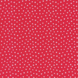 [44039] Westfalenstoffe Junge Linie große Punkte rot rosa