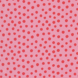 [41326] Westfalenstoffe Junge Linie grosse Punkte rosa rot