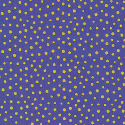 [41327] Westfalenstoffe Junge Linie grosse Punkte blau gelb