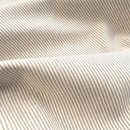 [44202] Gewebe Dobby Diagonalstreifen beige ecru