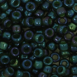 [TH8-0384] Toho Glasperlen 8-0 4 Gramm irisierend grün violett