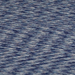 [77500] Bündchen heavy melange Blau