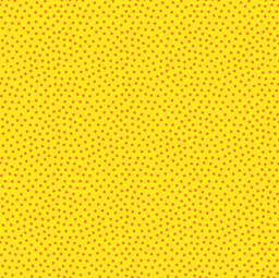 [19379] Westfalenstoffe Junge Linie kleine Punkte gelb orange